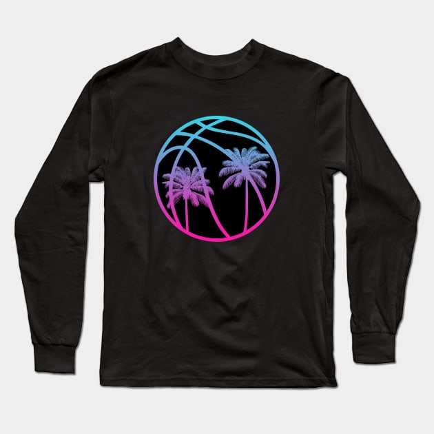 Miami Vice Basketball - Black alternate Long Sleeve T-Shirt by KFig21